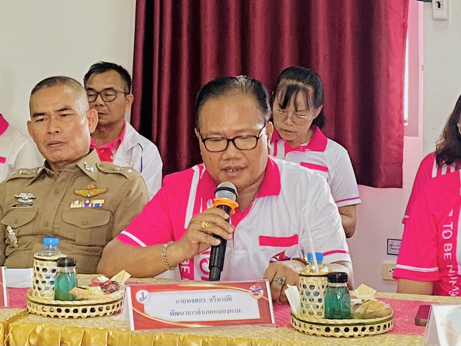 สพอ.หนองหาน เข้าร่วมรับการประเมินและนำเสนอข้อมูล TO BE NUMBER ONE แก่คณะอนุกรรมการติดตามผลการดำเนินงานชมรม TO BE NUMBER ONE ประจำปี 2568